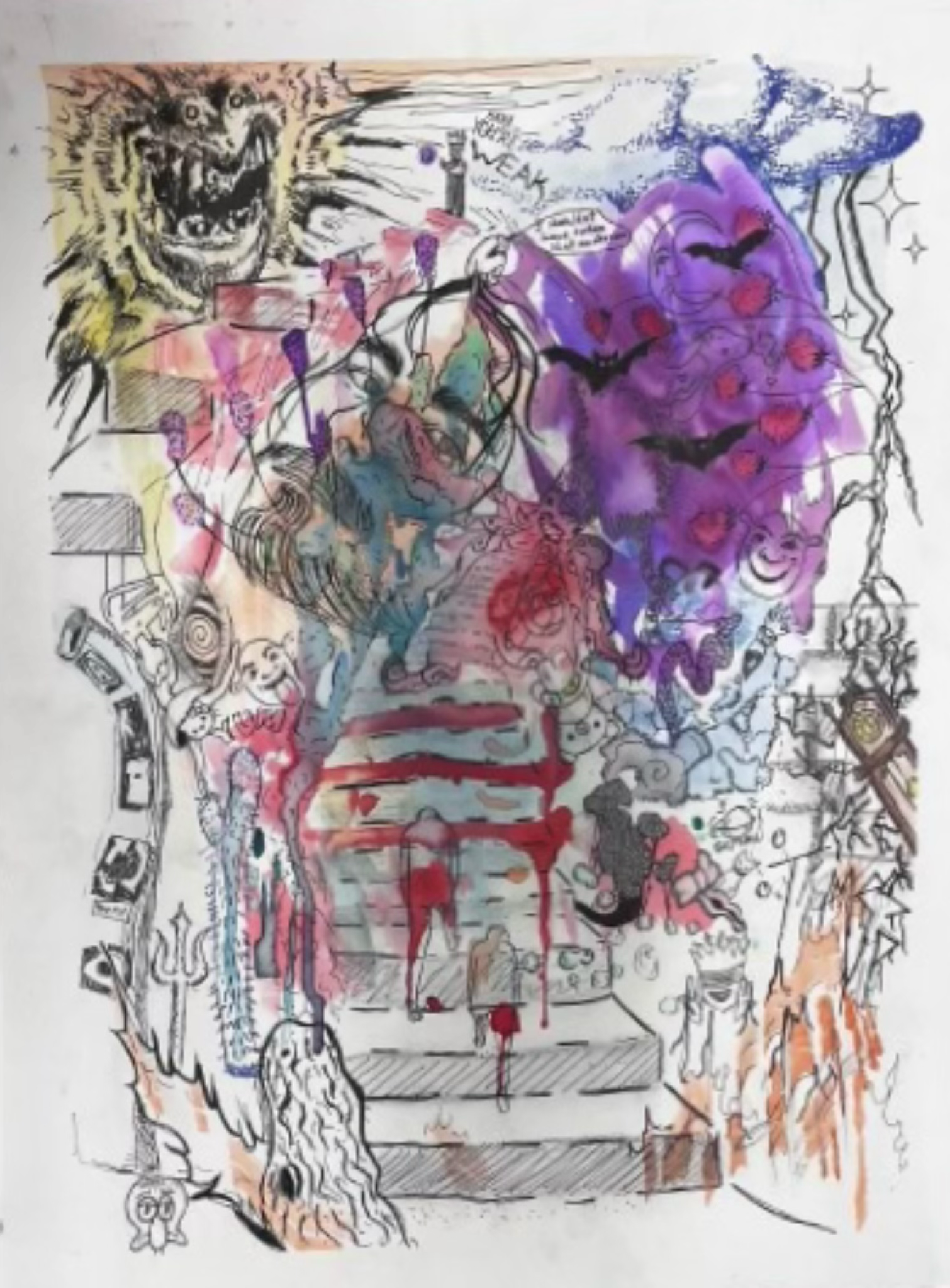 Artwork by Ali Garner: Pack Yr Romantic Mind
